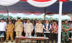 Panen Padi Meningkat di Bangkalan, Mentan dan Wamendagri Optimis Capai Swasembada Pangan Secepatnya