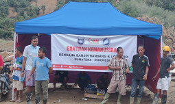 ARM HA-IPB Salurkan Bantuan Buat Penyintas Banjir di Lubuk Sidup, Aceh Tamiang