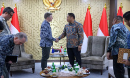Temui Wamentan Sudaryono, Australia Jajaki Impor Pupuk dari Indonesia