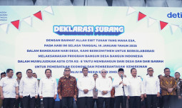 Kick Off Hari Desa, Mentan Amran Ajak Kades Seluruh Indonesia untuk Jaga Ketahanan Pangan