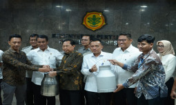 Peternak Menangis Atas Respons Cepat Mentan Amran Atasi Masalah Susu